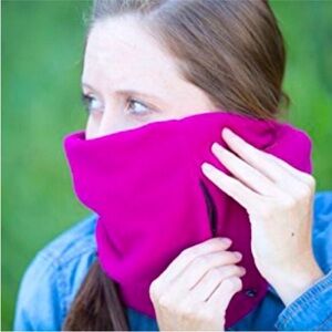 LAST DAY SALE! Women's Neck Gaiter w/Hidden Pocket EUC